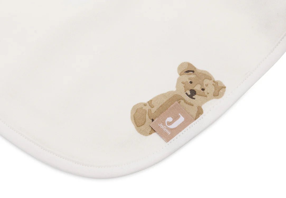 Bavoir Teddy Bear/Harvest - Petit coeur salé