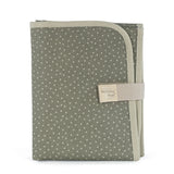 Matelas à langer Polka Dot Poppy Moss VERT – Pliable et Portable walking mum