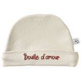 Bonnet Naissance “Bouille d'amour