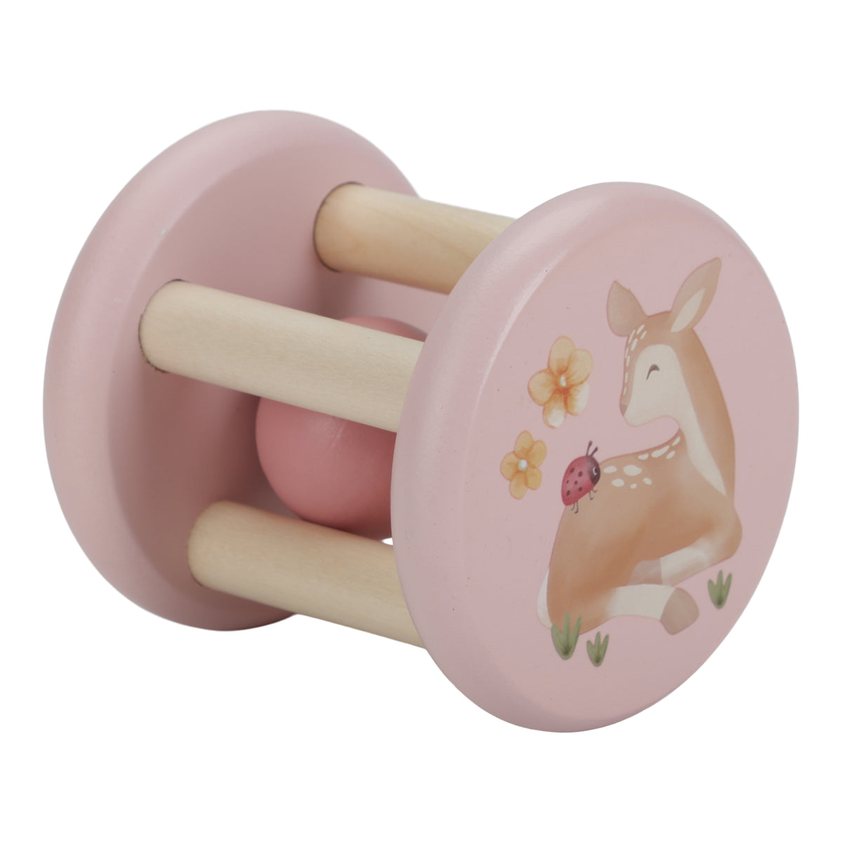 Hochet Roulant en Bois FSC – Fairy Garden