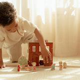 Caserne de pompiers en bois FSC – Jeu d’imitation LITTLE DUTCH