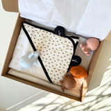 Coffret Bain Bébé Personnalisable | Cadeau Naissance à composer Petit coeur salé