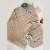 Cape de bain Éponge 100x100 cm - Sea Green JOLLEIN