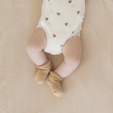Lot de 3 paires de chaussettes bébé – 0/6 mois marron beige latté TROIS KILOS SEPT