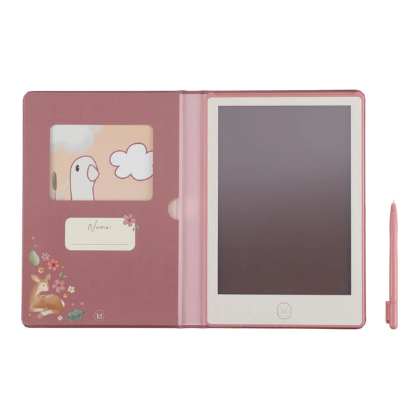 Tablette à dessin rose fairy garden – tablette créative enfant