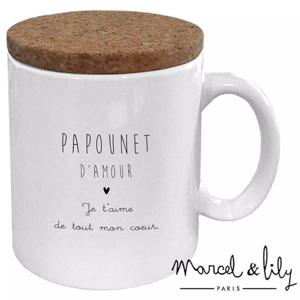 Mug Papounet d’Amour – Cadeau tendre pour papa