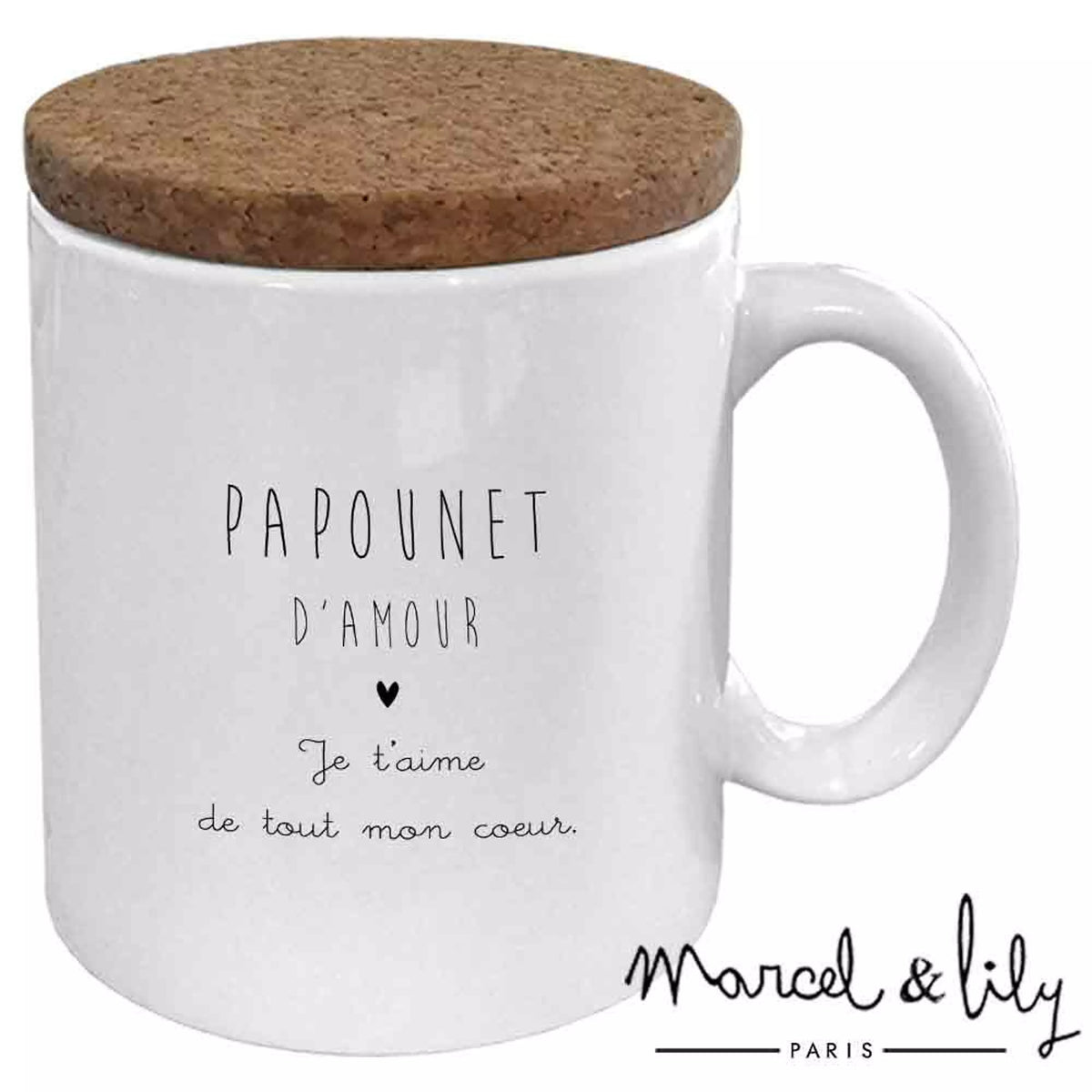 Mug Papounet d’Amour – Cadeau tendre pour papa