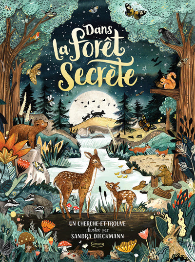 Dans la Forêt Secrète 🌳🦊- Livre