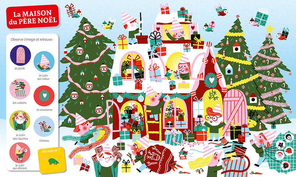 Cherche et Trouve des Tout-Petits Noël dès 2 ans