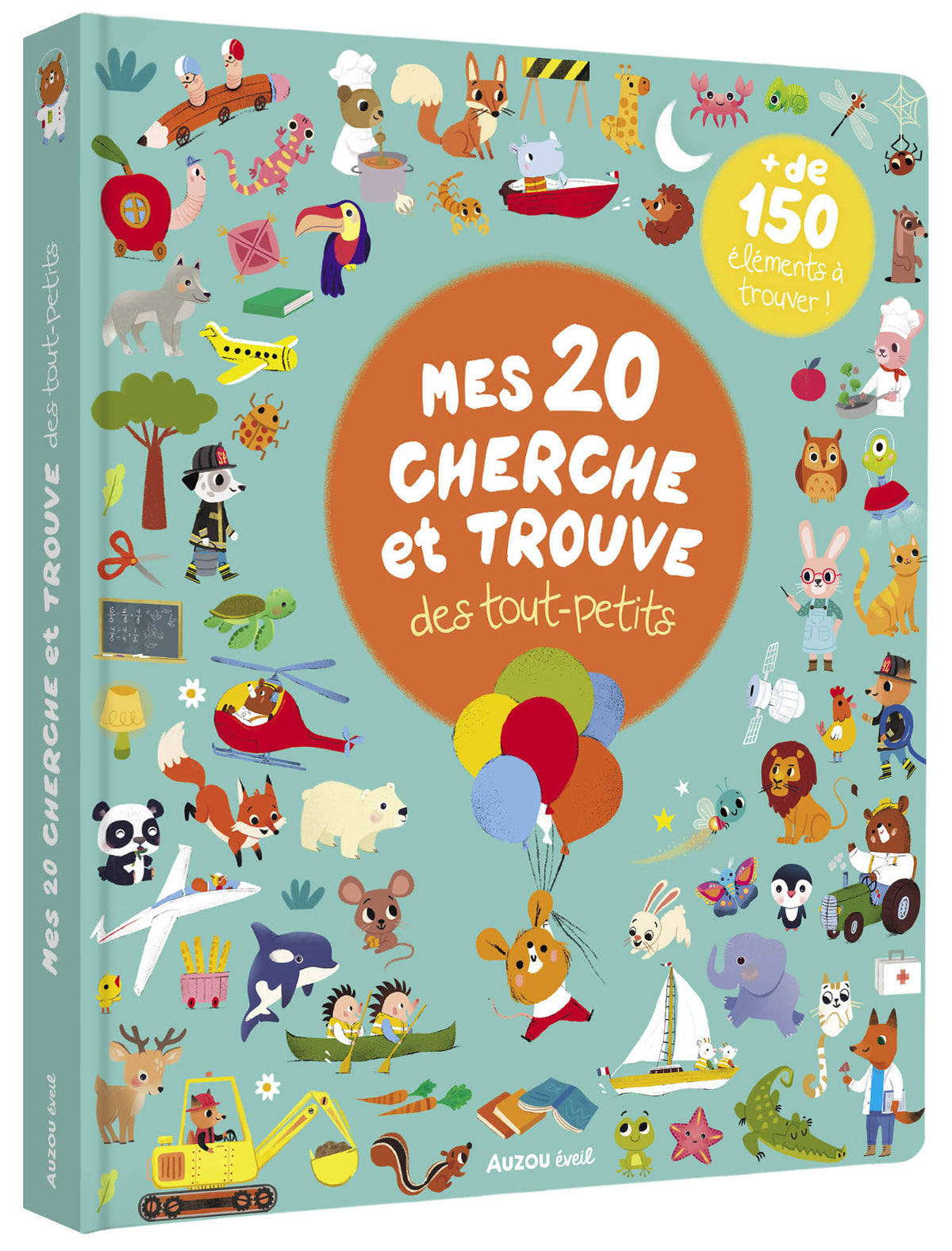 20 planches colorées pour éveiller la curiosité des petits 🎨 Un livre cherche et trouve idéal pour développer observation et concentration dès 3 ans !