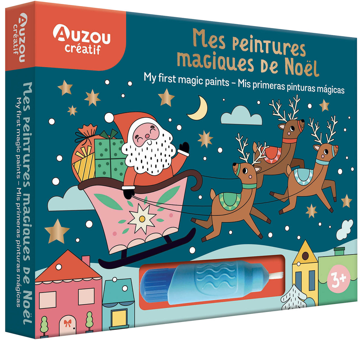 Coffret d’Artiste peintures magiques Noël enfants