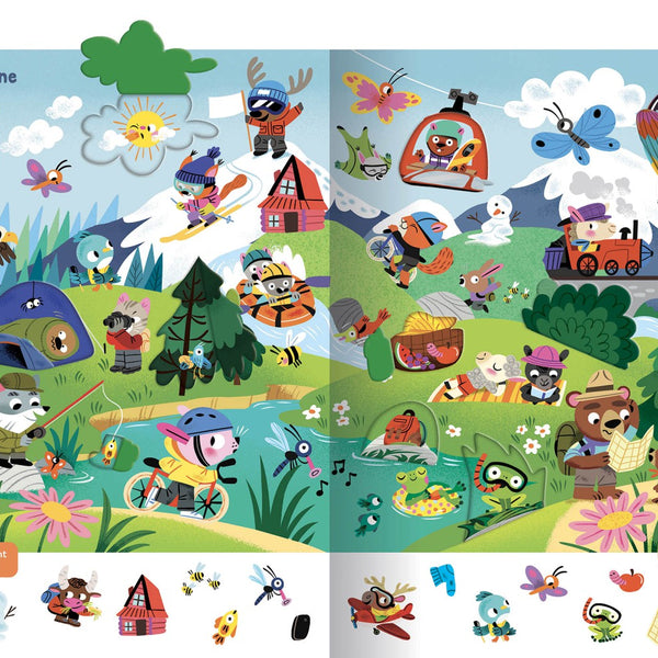 Mon Cherche et Trouve Surprise – Les Animaux 🦁 - Livre