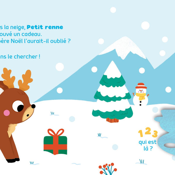 1, 2, 3, Qui est là ? – Joyeux Noël ! 🎄🦌- Livre