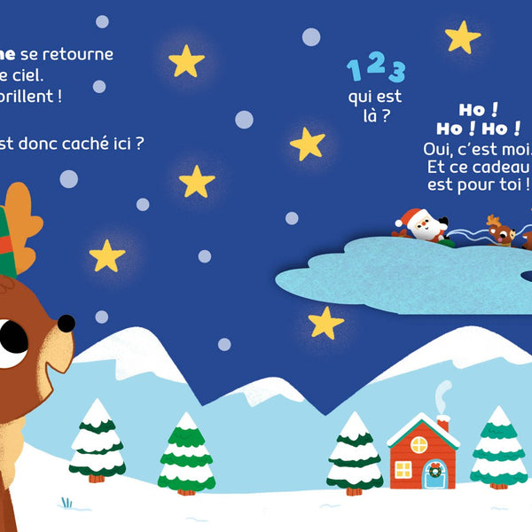 1, 2, 3, Qui est là ? – Joyeux Noël ! 🎄🦌- Livre