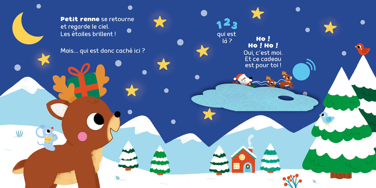 1, 2, 3, Qui est là ? – Joyeux Noël ! 🎄🦌- Livre
