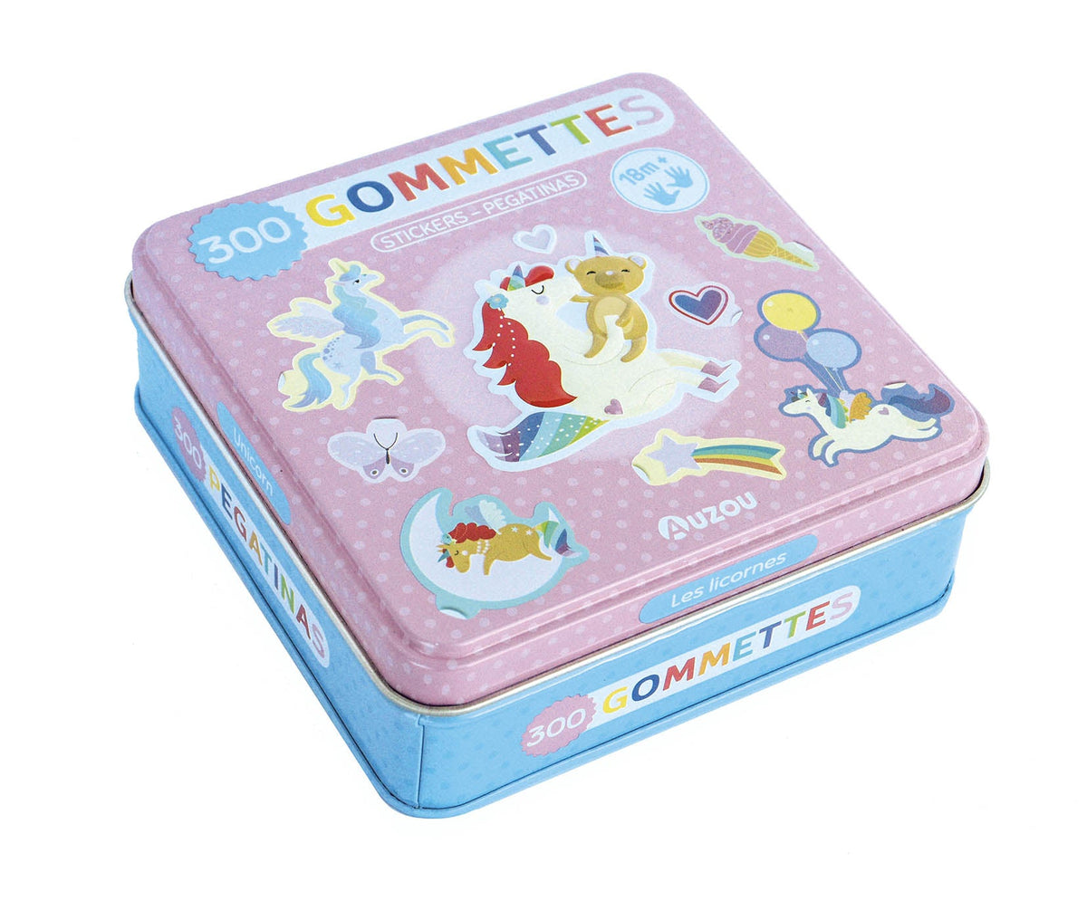 Boîte de Gommettes Licornes AUZOU