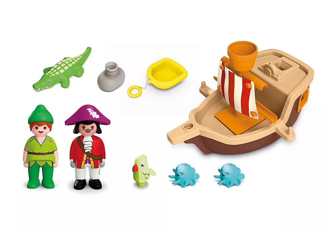 Bateau pirate Peter Pan Playmobil Junior – jouet bébé dès 1 an