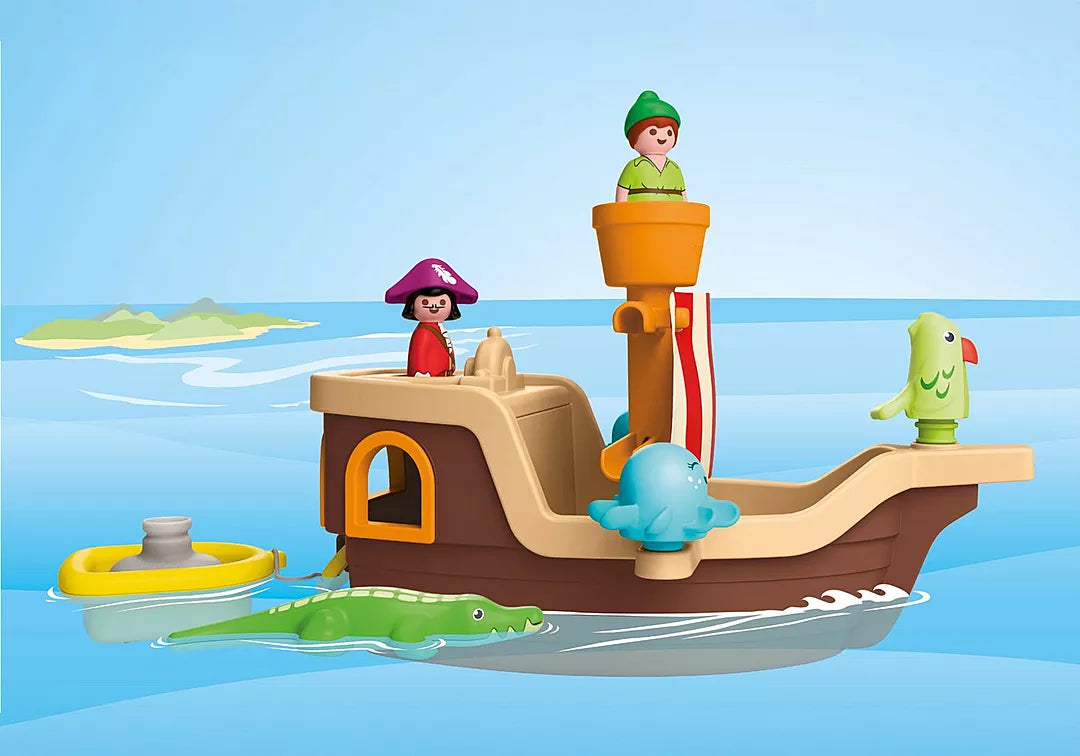 Bateau pirate Peter Pan Playmobil Junior – jouet bébé dès 1 an