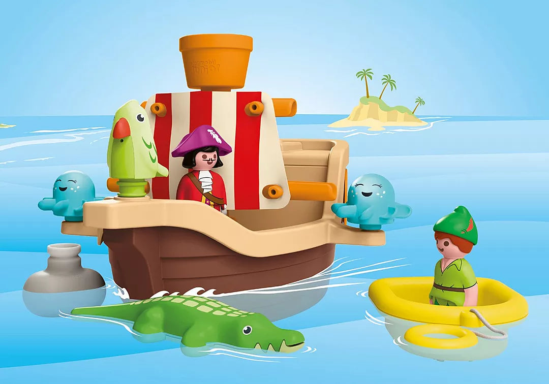 Bateau pirate Peter Pan Playmobil Junior – jouet bébé dès 1 an