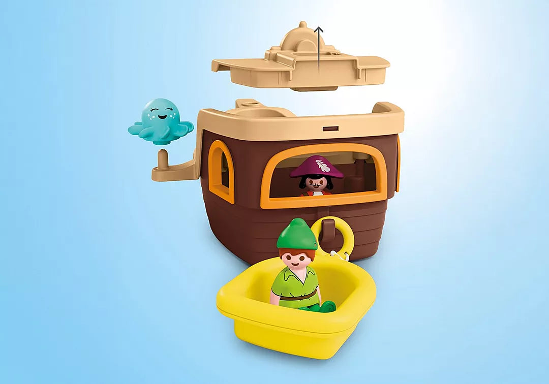 Bateau pirate Peter Pan Playmobil Junior – jouet bébé dès 1 an