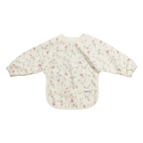 Bavoir à manches courtes fleuri imperméable 9 à 18 mois - Meyco Baby MEYCO BABY