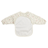 Bavoir à manches courtes fleuri imperméable 9 à 18 mois - Meyco Baby MEYCO BABY
