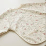 Bavoir à manches courtes fleuri imperméable 9 à 18 mois - Meyco Baby MEYCO BABY