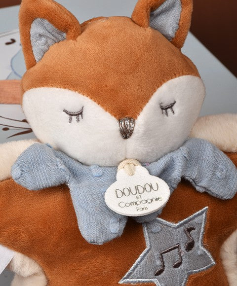 Boîte à musique bébé Timo – peluche musicale naissance 16 cm