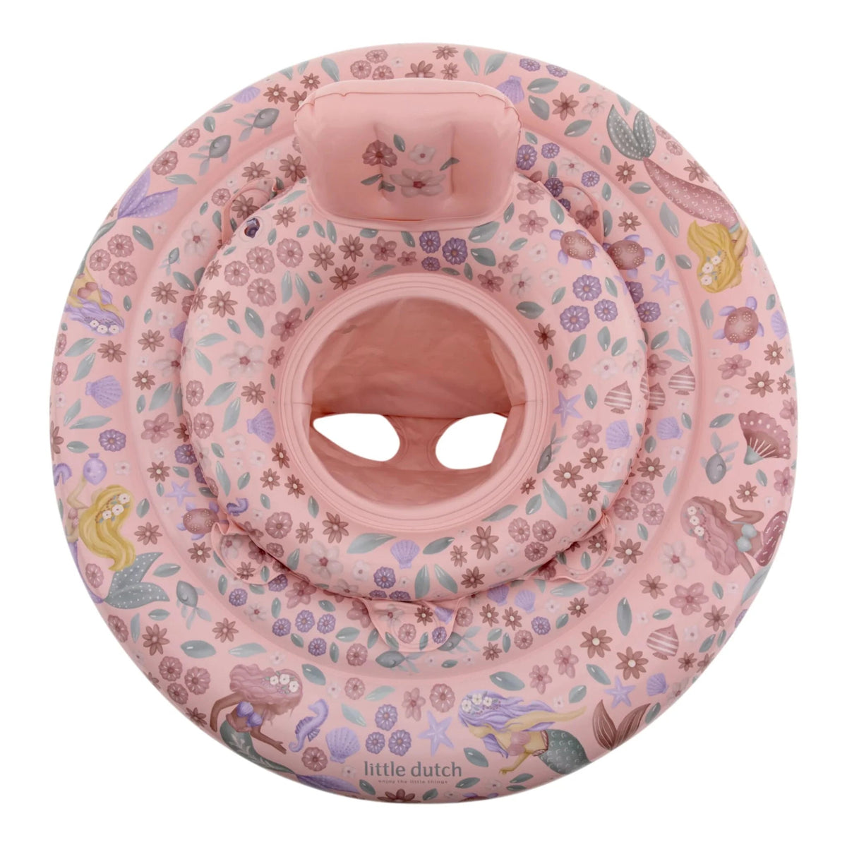 Bouée bébé Sirène Rêveuse – babyfloat avec siège dès 6 mois LITTLE DUTCH