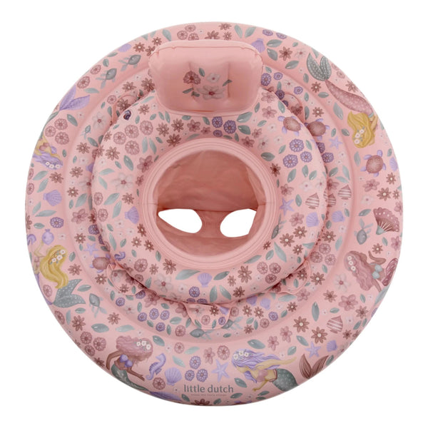 Bouée bébé Sirène Rêveuse – babyfloat avec siège dès 6 mois LITTLE DUTCH