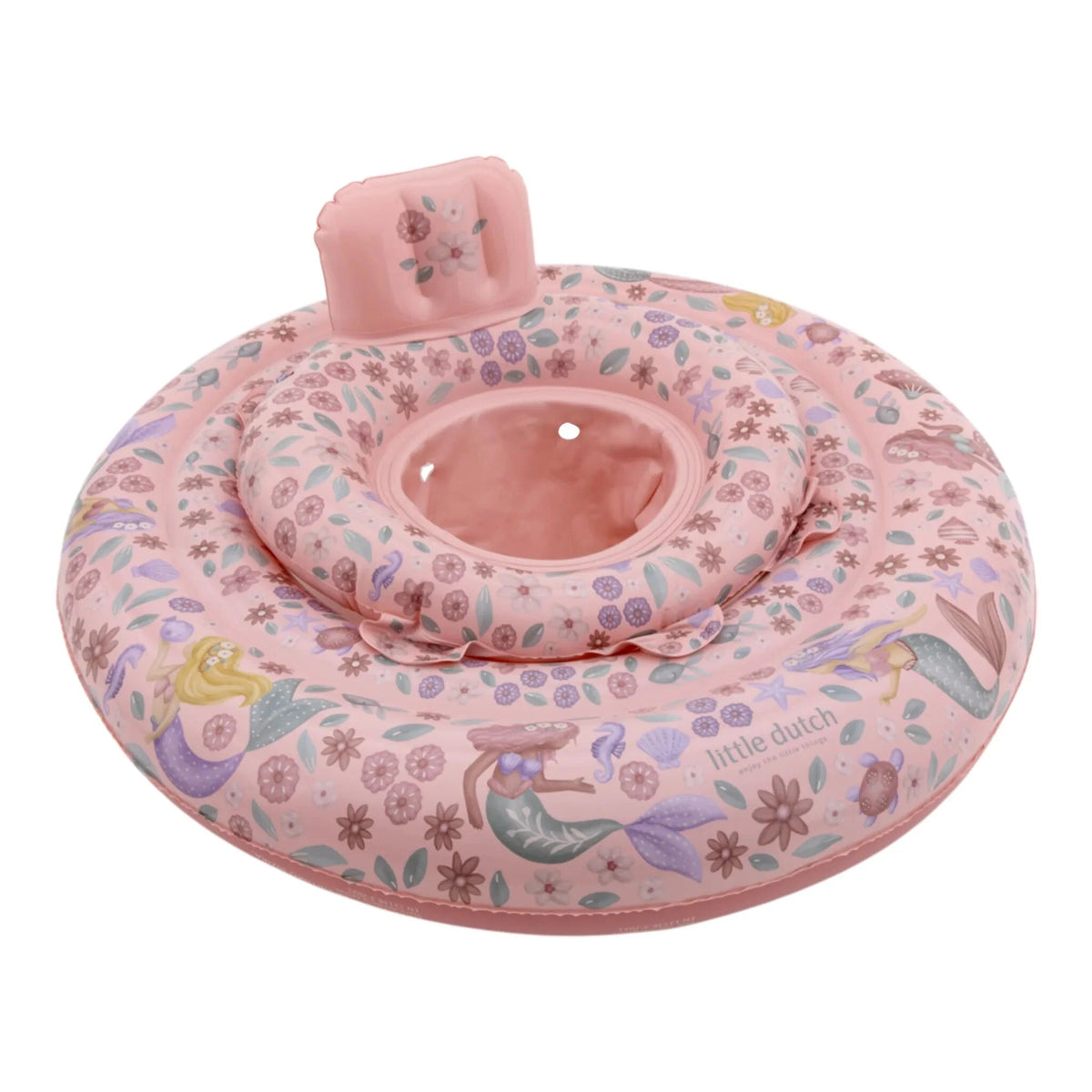 Bouée bébé Sirène Rêveuse – babyfloat avec siège dès 6 mois LITTLE DUTCH