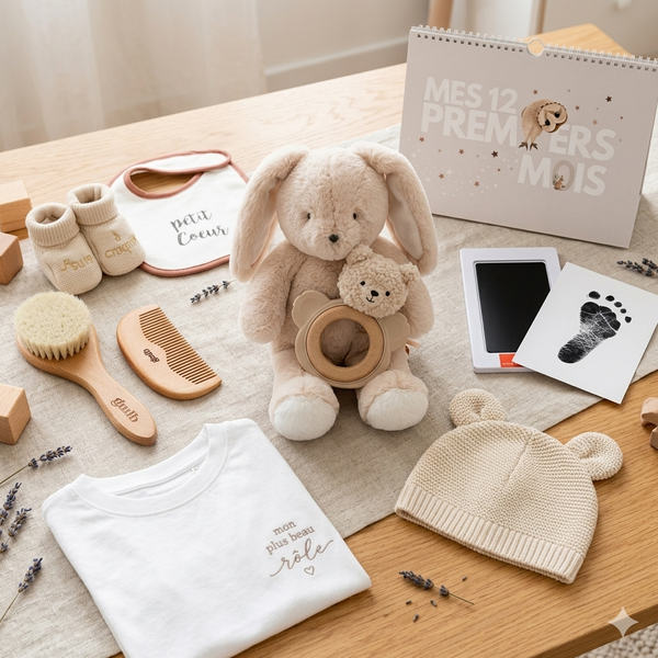 Calendrier de l'avent femme enceinte Petit coeur salé | Cadeau de grossesse original