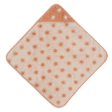 Cape de bain bébé Jacquard Light Terra 75 x 75 cm - Jollein JOLLEIN