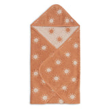 Cape de bain bébé Jacquard Light Terra 75 x 75 cm - Jollein JOLLEIN