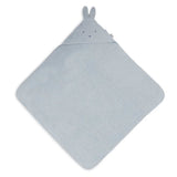 Cape de bain bébé Miffy bleue en éponge 75 x 75 cm - Jollein JOLLEIN