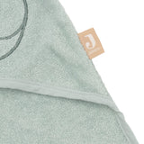 Cape de bain bébé avec capuche et oreilles 75 x 75 cm - Jollein hippopotame JOLLEIN