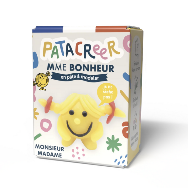 Kit à fabriquer Mme BONHEUR en pâte à modeler patacreer