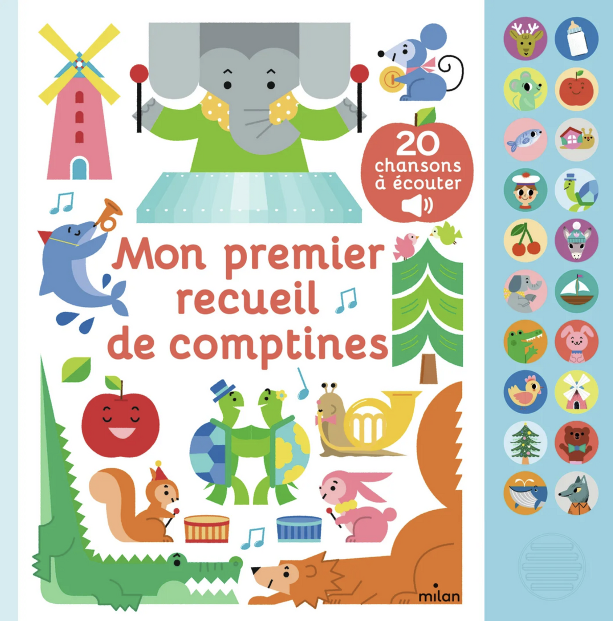 Mon premier recueil de comptines – Livre sonore - Livre