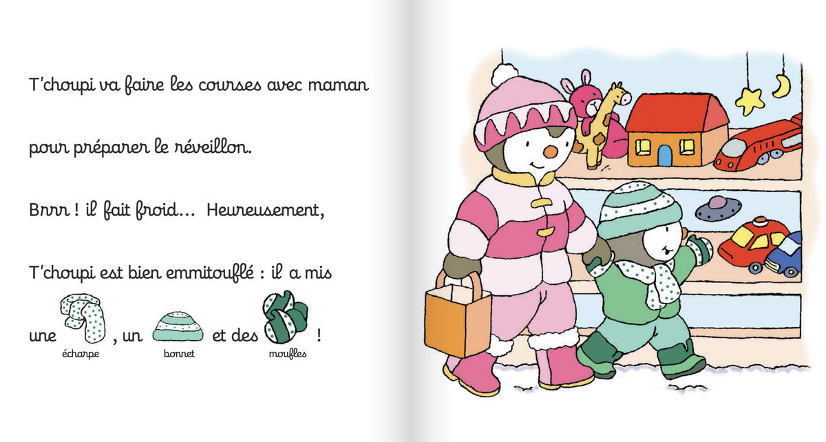 T’choupi et le Père Noël – Dès 2 ans - Livre