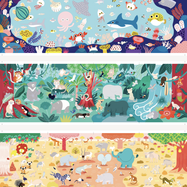 Sticker Box Wild Animals – Activité stickers pour enfants