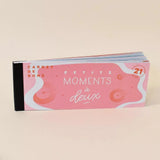Carnet de Bons Chéquier Romantique Petits Moments à Deux OPARI