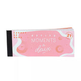 Carnet de Bons Chéquier Romantique Petits Moments à Deux OPARI