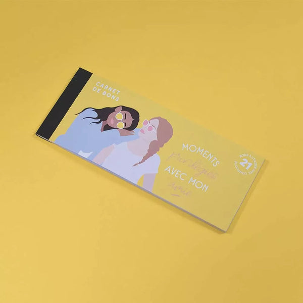 Carnet de bons à offrir à sa sœur de cœur