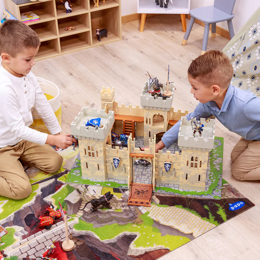 Château du maître des armes – château fort enfant en bois PAPO