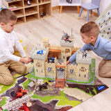 Château du maître des armes – château fort enfant en bois PAPO