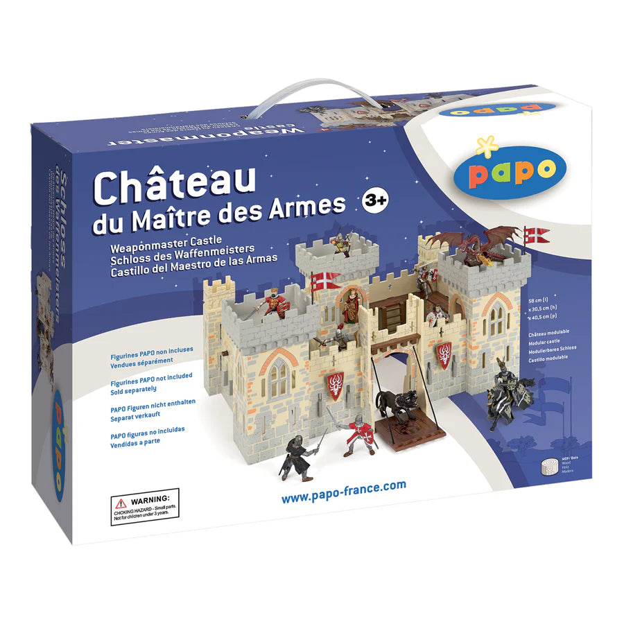 Château du maître des armes – château fort enfant en bois PAPO