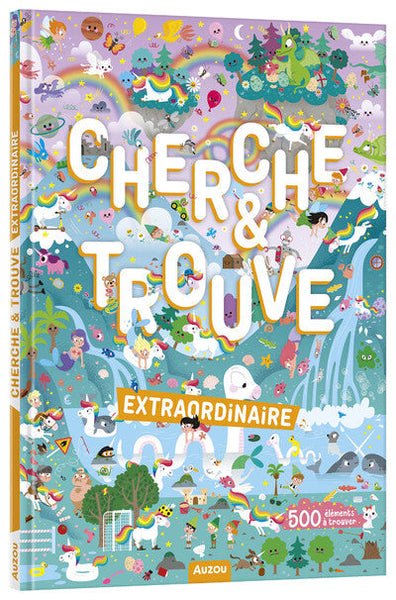 Cherche et trouve extraordinaire + de 500 éléments à trouver AUZOU