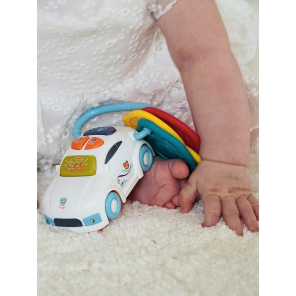 Clés de voiture bébé musicales – jouet imitation 12 mois