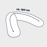 Coussin d’allaitement en coton jersey – grossesse et maternité Little goose JULIUS ZOLNER