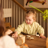 Couverts d'apprentissage en silicone et acier inoxydable - Jollein Natural JOLLEIN